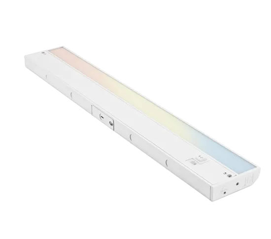 24in Hardwired & Plug-in 3CCT Linear LED Under Cabinet Light