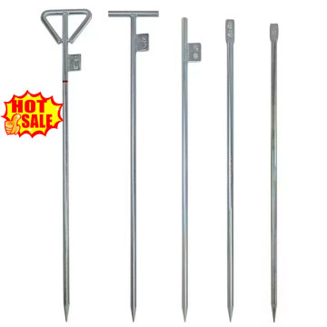 Hot Dip Galvanized Ground Rods for Engineering Construction - Top Seller OEM/ODM