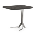Mesa lateral de metal redondo para el hogar