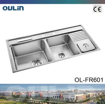 OULIN high quality stainless steel kitchen sink OL-FR601