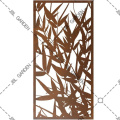 Corten Metal Privacy Fence