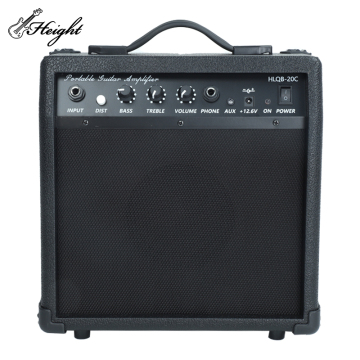 Membeli penguat mixer 20-watt dan gitar utama di Cina