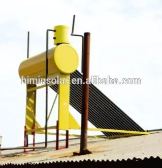 Floater tank solar water heater