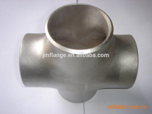 carbon steel Equal welded galvanized cross, pipe fittings galvanized cross