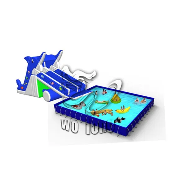 Top selling inflatable waterslide used pool slide used commercial water slides