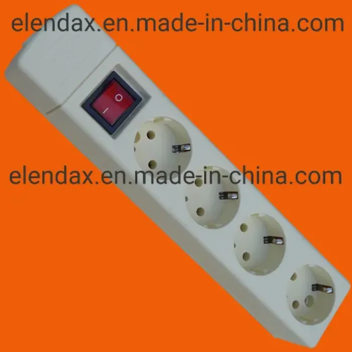 E9005E'li 5 Yollu Güç Uzatma Soketi