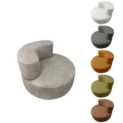 Modern Compressed Single-Seater Sofa