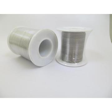 Leaded solder with excellent operability rosin core