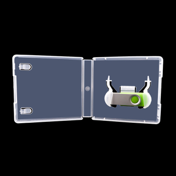 Plastic USB Case Stick Holder Flash Drive Box