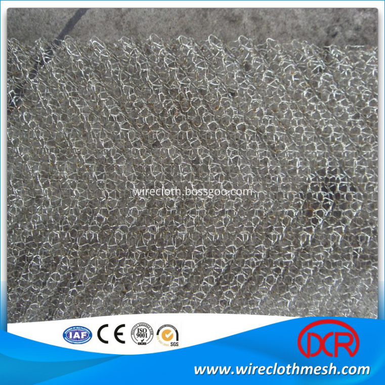 stainless steel knitted wire mesh