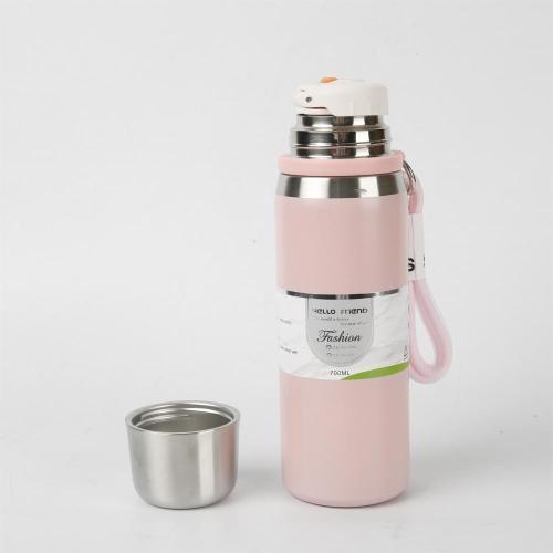 700ml large capacity double-wall SS insulated water bottle