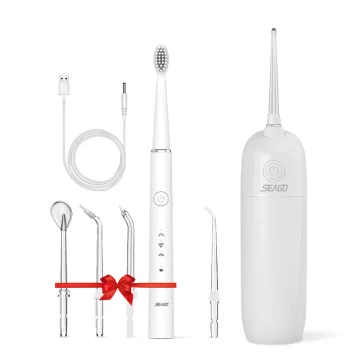 Seago SG831: The Ultimate Portable IPX7 Waterproof Cordless Dental Flosser and Oral Irrigator for Travel
