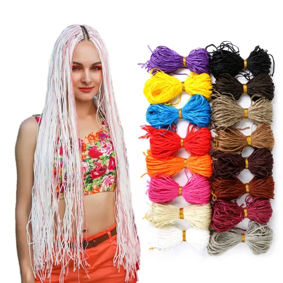 Micro Zizi Crochet Braid Hair Extensions 2019 High Fiber Tangle Free Soft Synthetic Hair Wholesale For Black People