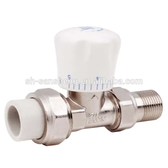 manual temperature control valves European style