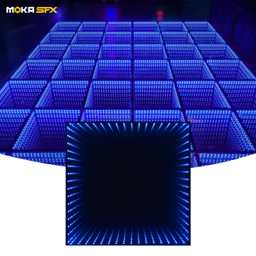 Magnet 3D Infinity LED Dance Floor - Moka SFX 50x50cm untuk Perkahwinan