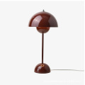 Portable Wine Red Dimmable USB Rechargeable Mushroom Lamp