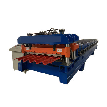 Agentina Metal Glazed Tile Roll Forming Machine