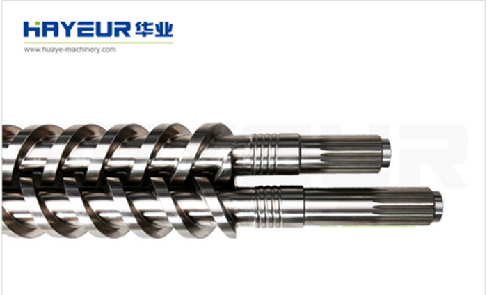 corotating bon-screw & barrel for extruder