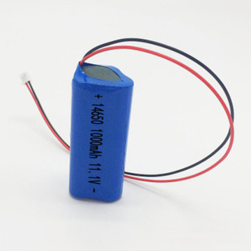 14650 3S1P 11.1V 1000mAh Batterie au lithium-ion