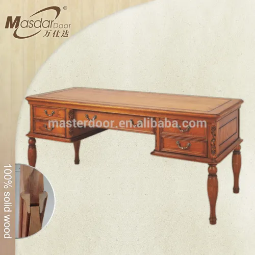 Antique Solid Wood Writing Desk Malaysia, High Quality Antique Solid