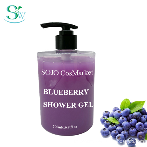 Shower gel body wash cosmetic tube packaging