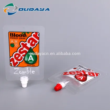 Pouch Juice Packaging Apple Juice Beverage Pouch