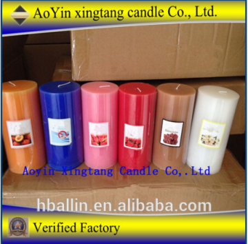 Party Birthday Wedding Wax Pillar Taper colorful Candle