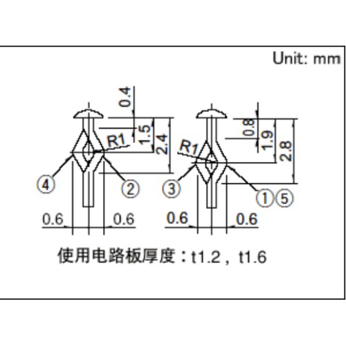 双方向知覚検出スイッチ