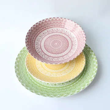 Wholesale Popular Style Pad Printing Porcelain dinnerware