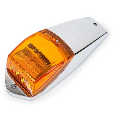 17LED Weißes Dach leichte Baugruppe für Hochleistungswagen - Chrom -Kabinen -Marker -Freigabe