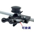 Circular machine adjustable single-layer pull frame