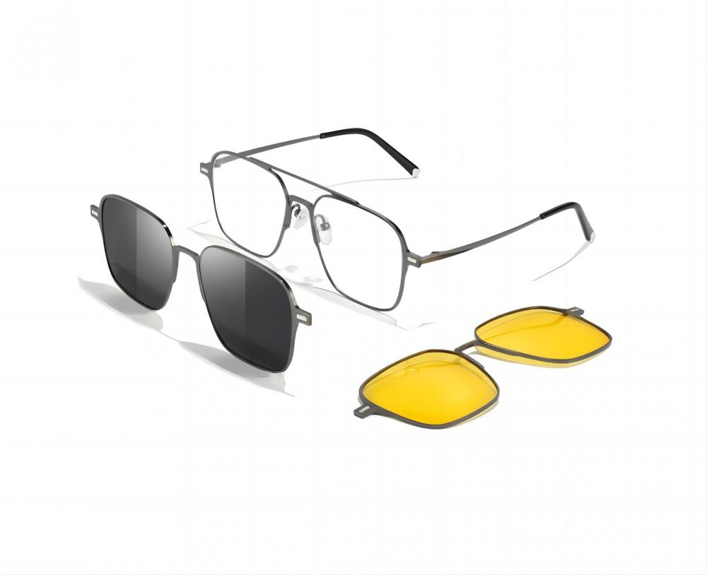 Benutzerdefinierte Magnetische 2 in 1 Gläser und Sonnenbrille