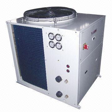 Mini Air Cooled Chiller with Air Vent Valve and Water Drain Connection, Used for Villas and Shops