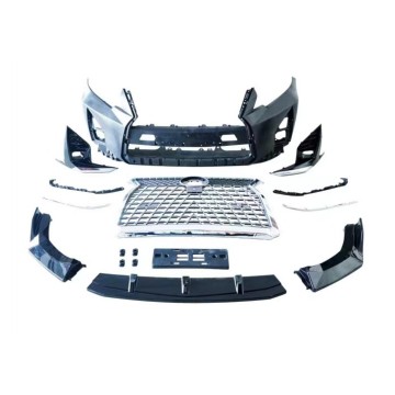 Kit per paraurti per auto per Prado 2010-2021 - Assemblaggio del paraurti anteriore con griglia