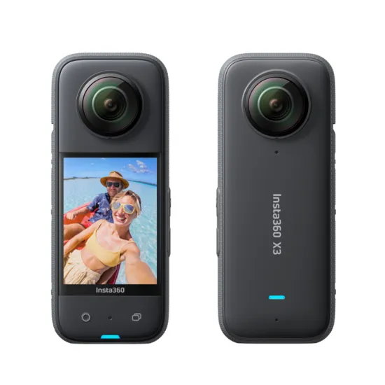 Insta360 X3: Waterproof Sports Camera with 360° Shooting and Live Broadcast Capability