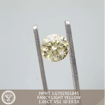 Yellow Lab Diamond Ring 1.05CT VS1 2EX