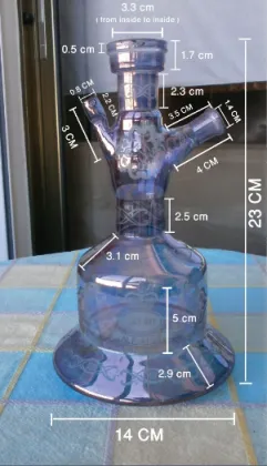 Exporter of glass hookahs for shisha smoke