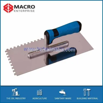 Paint Tools Plastic Handle Plastering Trowel with Teeth