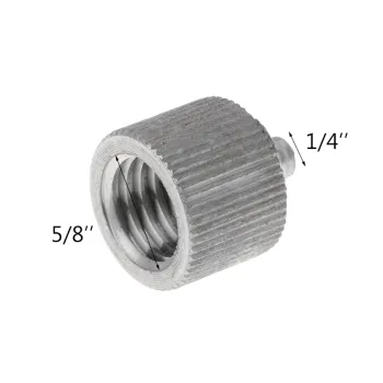 1pc 5/8'' to 1/4" Adapter for 1/4 Thread Laser Level Rangefinder 5/8" Tripod Stand Accessories