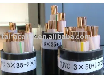 PVC/XLPE insulated steel armoured power cable