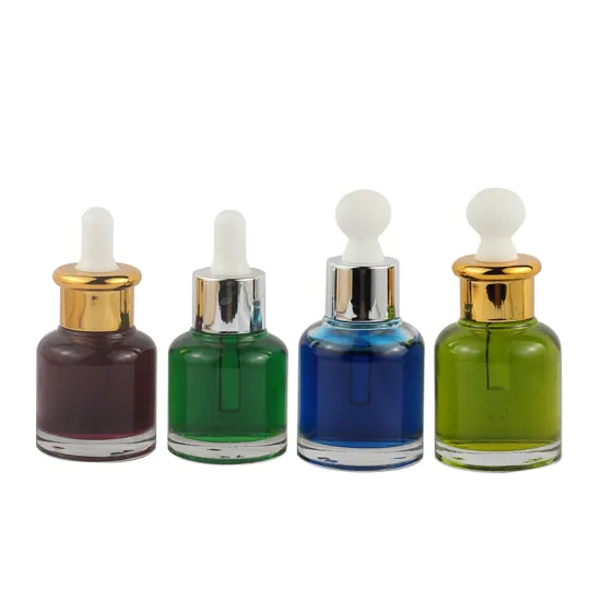 Fashionable Skincare Eye Serum Bottles with Dropper