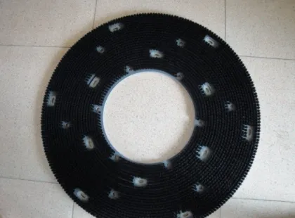 Scratch-Free Screen Polishing Disc Brush