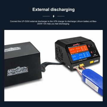 UP8 800W Dual Charger for 6S Drone Battery