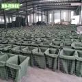 Gabion Retening Wall per diga di diga di trincea