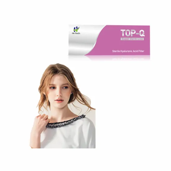 TOP-Q Skin Rejuvenation BDDE Hyaluronic Acid gel Dermal Filler injection Gel 2ML