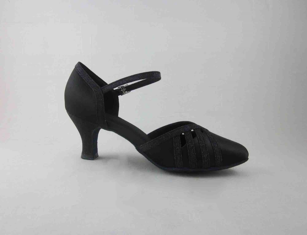 Girls Black Ballroom Shoes Ks