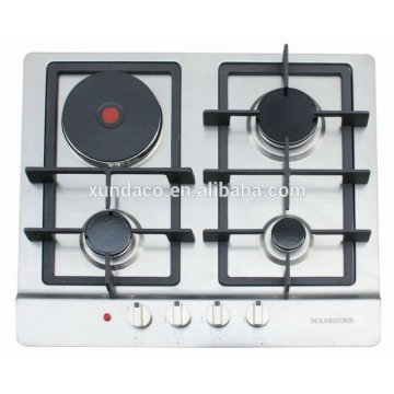 3 Gas Hob dengan Satu Hot Plate