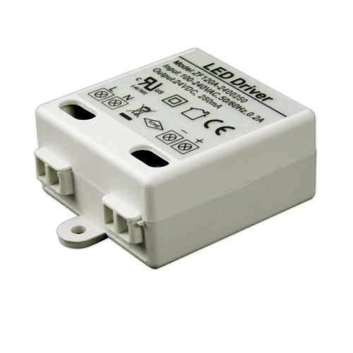 6W 24V Plastic Case DC LED Power Driver