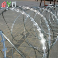 BTO-22 оцинкованная бритвенная проволока CBT-65 Concertina Razor Wire