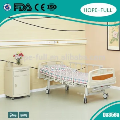 Healthcare equipment double functions nursing bed